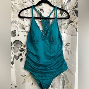 Teal One-Piece Swimsuit